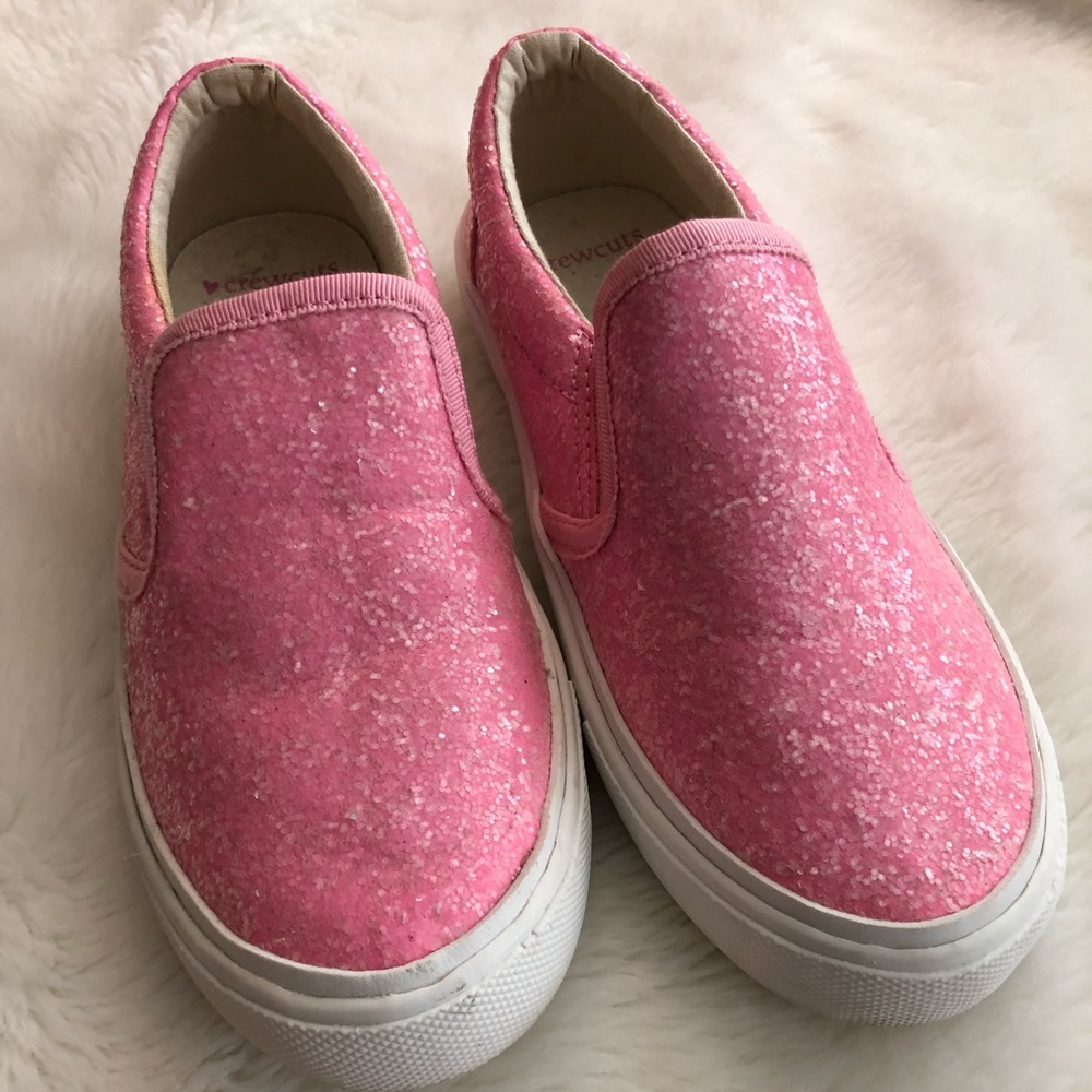 Girls glitter sneakers